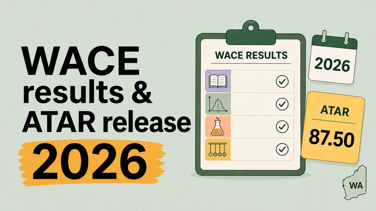 WACE results & ATAR release 2026